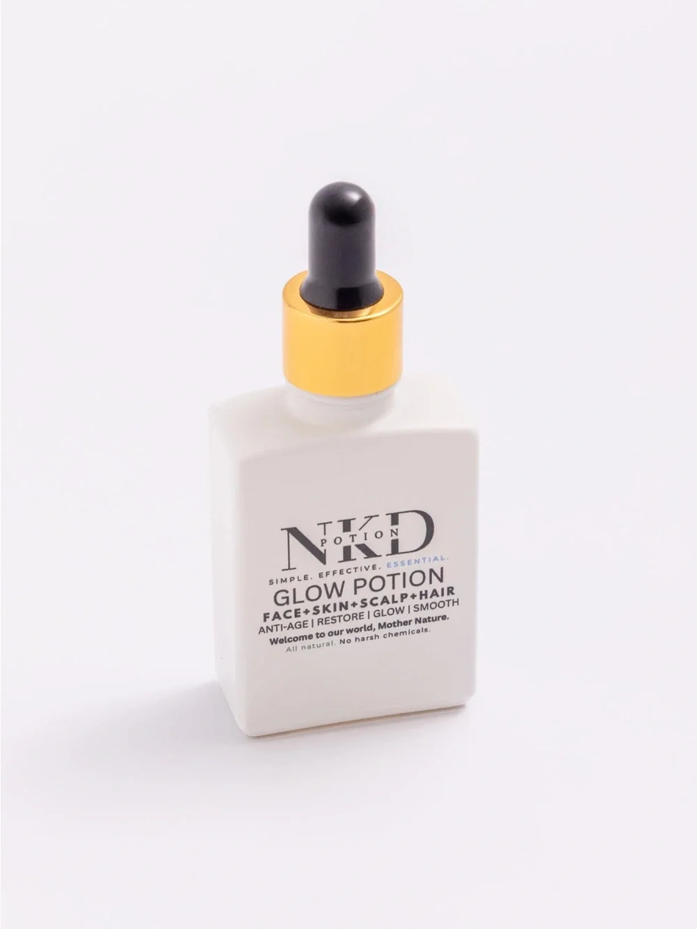 NKD Beauty Glow Potion Face & Body Illuminating Oil 1 oz